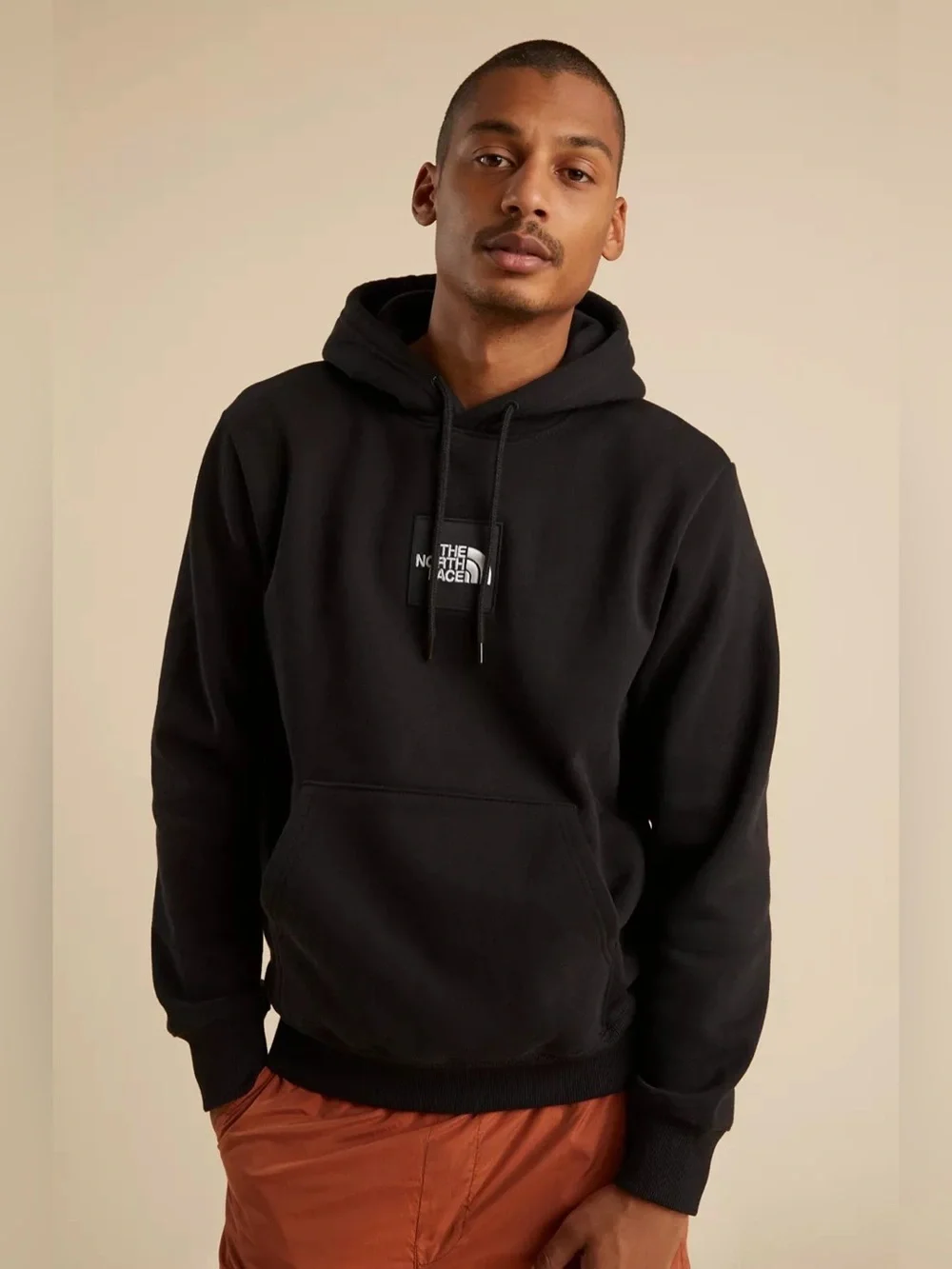 Urban Outfitters x The North Face Box Logo Heavyweight Hoodie Sweatshirt Medium